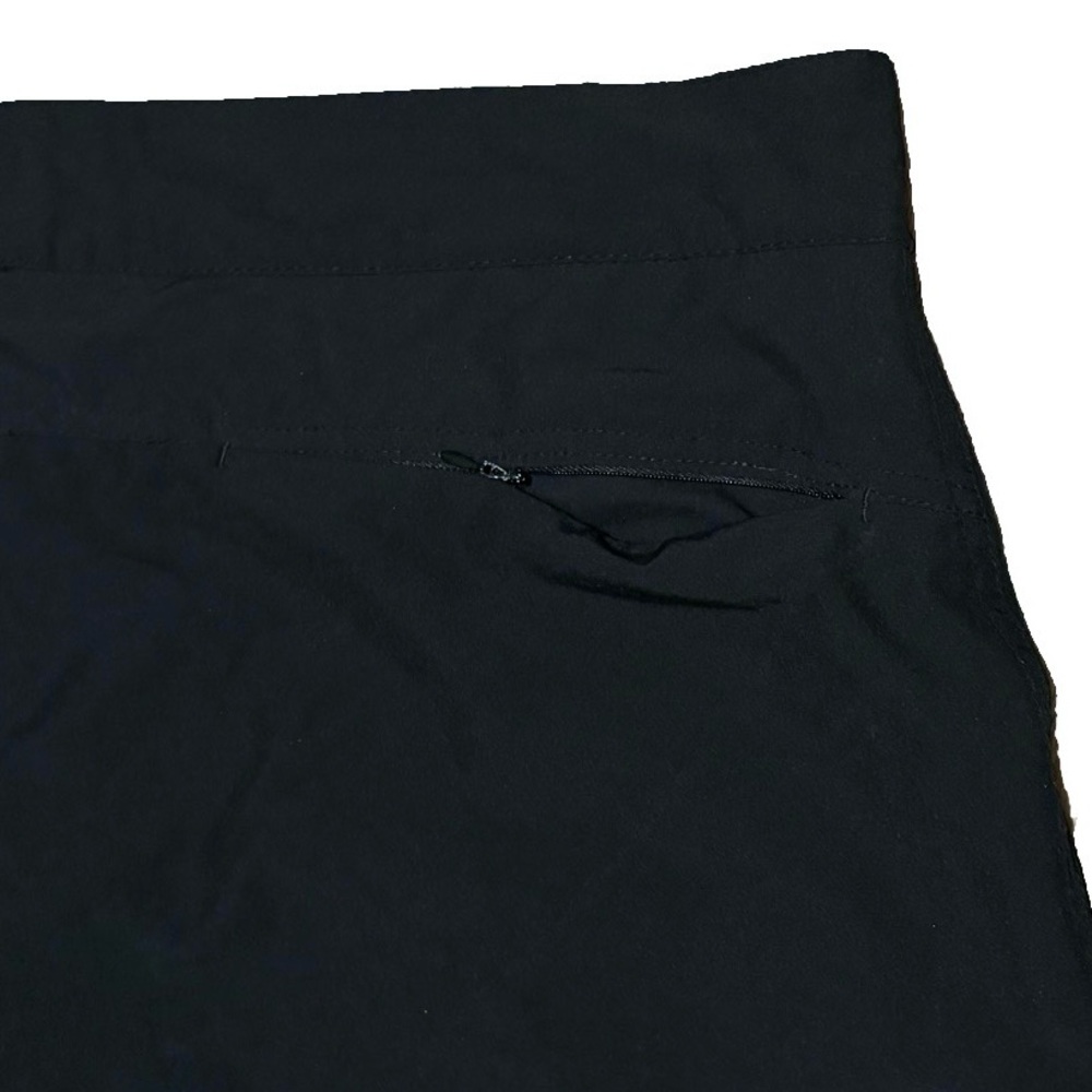Stillwater Supply Co. Skort, Tennis, Golf, Walking, Biking, Black Skirt Size 14 - Picture 4 of 8